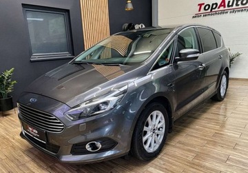 Ford S-Max II Van 2.0 TDCi 150KM 2018 Ford S-Max 2.0 TDCI 150KM navi 106.000KM automat GWARANCJA bezwypadkowy, zdjęcie 32