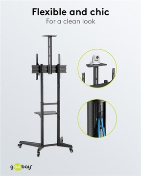 Goobay PRO CART L Подставка под ТВ 37-70 дюймов до 50 кг