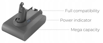 АККУМУЛЯТОР АККУМУЛЯТОР для DYSON DC58 DC59 DC61 DC62