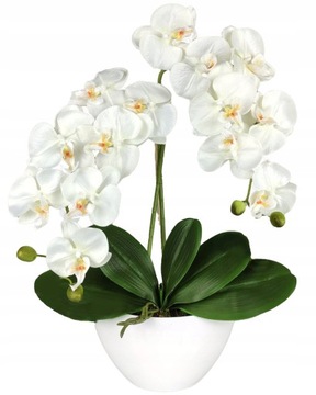 SZTUCZNY STORCZYK orchidea kwiaty sztuczne JAK ŻYW