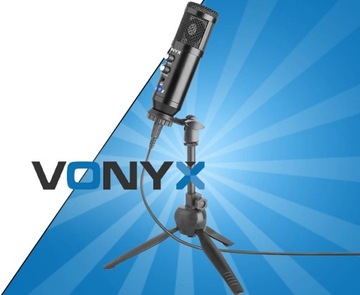 Студийный USB-микрофон для КОМПЬЮТЕРА со штативом