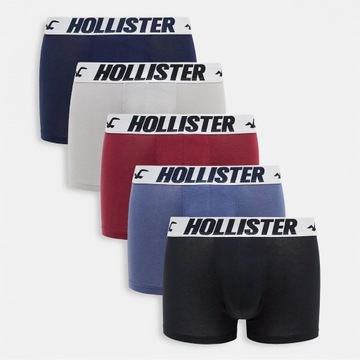 HOLLISTER by Abercrombie Bokserki Majtki 5 szt M