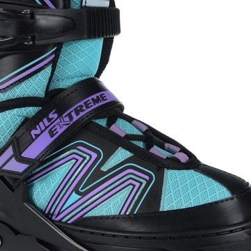 РОЛИКОВЫЕ РЕГУЛИРУЕМЫЕ резиновые роликовые коньки со светодиодной подсветкой, размеры 39–42.