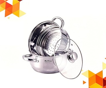 Garnek do gotowania na parze Hoffner 3,6 l