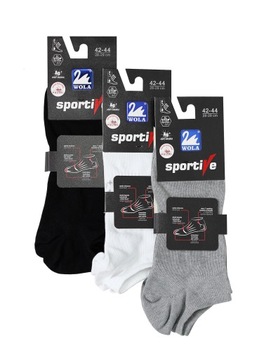 WOLA stopki damskie Sportive Ag+ 36/38 czarne