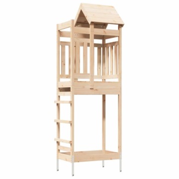 Вежа ігор Коричневий 52,5 x 85 x 238 см Масив сосни