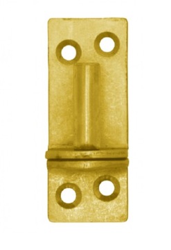 UCHWYT CZOPOWY 11X81X3,0 MM | ŻÓŁTY