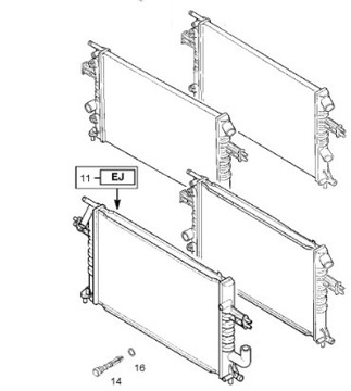 ВИНТ СЛИВНОЙ ПРОБКИ РАДИАТОРА OPEL 93194704