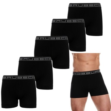 BOKSERKI MĘSKIE BRUBECK COMFORT BX00501A 5PAK XL