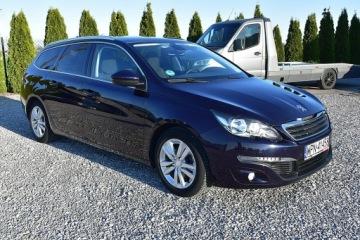 Peugeot 308 II SW 1.6 BlueHDi 120KM 2015 Peugeot 308 1,6Hdi 120Km Led Navi Kamera Panorama, zdjęcie 27