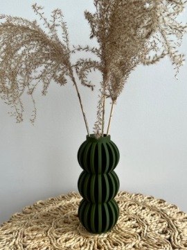 Уникальная ваза-бутылка ALURA для сухоцветов и цветов LEGO ICONS 3D цвета