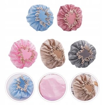 5шт многофункциональные шапочки для ванны гладкие