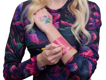 НАБОР ДЛЯ ТАТУ, МАШИНКА, РУЧКИ, ШАБЛОН