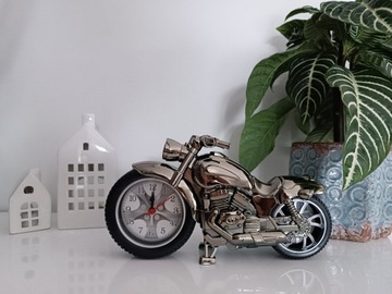 МОТОР МОТОЦИКЛ БОЛЬШОЙ ЧОППЕР ЧАСЫ БУДИЛЬНИК