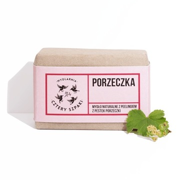 Mydło Porzeczka - peelingujące Cztery Szpaki 110g