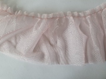 Falbana taśma koronka do przedłużania tiul 14cm