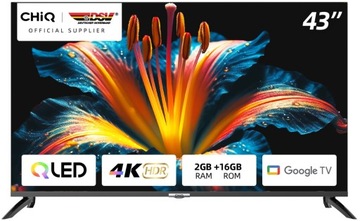 Telewizor TV CHiQ QLED U43QM8E