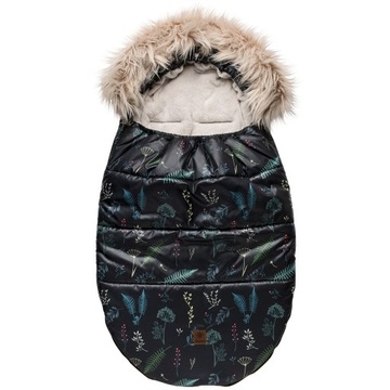 Śpiwór duży zimowy czarny Pinokio 0-2 lat