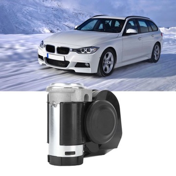 12V 125db Воздушный звуковой сигнал Двухцветный электрический звуковой сигнал с реле