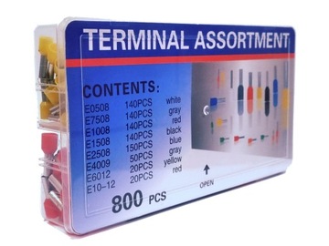 Обжимной станок для кабельных наконечников и наконечников Автоматический КОМПЛЕКТ из 800 шт.