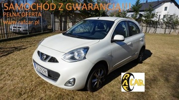 Nissan Micra IV Hatchback 5d Facelifting 1.2 80KM 2014 Nissan Micra automat. Gwarancja. Polecam !!!