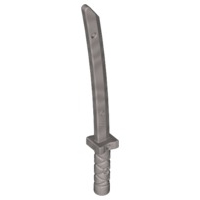 LEGO Miecz 21459 6116593 Flat Silver 1szt U