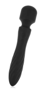Double Shock AV Stick 2w1 masażer wand i wibrator w jednym czarny