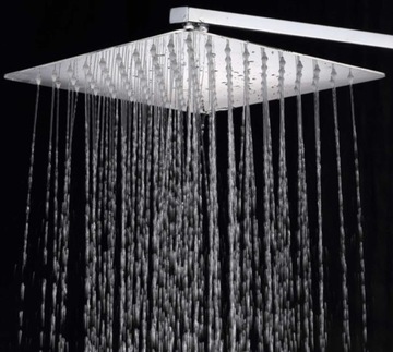 GROHE EUROCUBE скрытый гарнитур со смесителем, тропический душ 25x25 SLIM