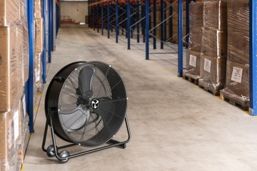 Циркулятор, барабанный вентилятор, напольный вентилятор DF600 Eco IP54 SL