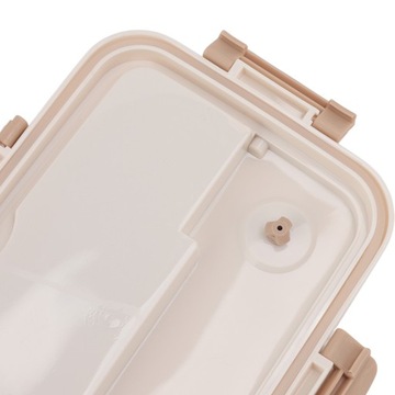 Пластиковый ланч-бокс с 3 отделениями 1000 мл