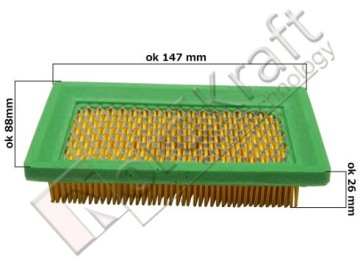 Воздушный фильтр газонокосилки T2