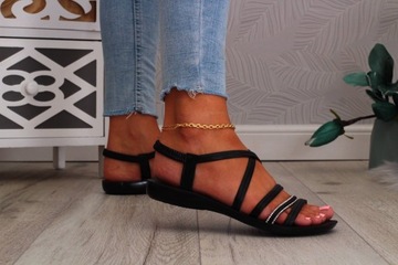 ЧЕРНЫЕ СПОРТИВНЫЕ САНДАЛИИ ЖЕНСКИЕ НА ЛЕТО НА ПЛОСКОЙ подошве