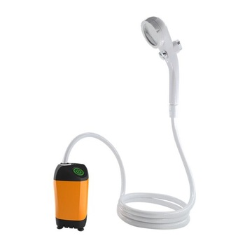 KEMPINGOWY PRYSZNIC TURYSTYCZNY POD NAMIOT 4800MAH PRZENOŚNY NATRYSK POLOWY