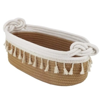 БОХО-ОРГАНИЗАТОР ДЛЯ ХРАНЕНИЯ корзина-контейнер для косметики игрушки для ванной комнаты