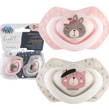 Canpol babies Smoczek silikonowy 0-6m symetryczny