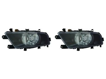 2X SVĚTLA MLHOVKOVÉ HALOGEN ABAKUS L+P DO SKODA SUPERB 2, II