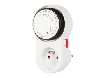 ТАЙМЕР ПЕРЕКЛЮЧАТЕЛЬ ТАЙМЕРА АНАЛОГОВЫЙ ПЕРЕКЛЮЧАТЕЛЬ 24-ЧАСОВЫЙ ТАЙМЕР