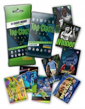 ФУТБОЛЬНЫЕ КАРТОЧКИ TOP CLASS 2023 В ПАКЕТАХ 6 ШТ.