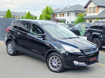Ford Kuga II 2015 Ford Kuga ___Titanium___1.6 EcoBoost 150KM___Skora LED Navi___ 1.6 Benzyna