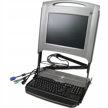 KONSOLA DELL Dell Rack 1U 15FP KVM15 Monitor MF792