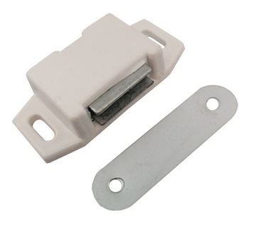 ЗАМОК МЕБЕЛЬНЫЙ МАГНИТНЫЙ ЗАМОК БЕЛЫЙ МАГНИТ