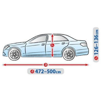 Брезентовый автомобильный чехол Kegel BASIC XL SEDAN - 3 слоя