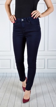 Spodnie Jeansy Jeansowe MODELUJĄCE OCIEPLANE NEW#