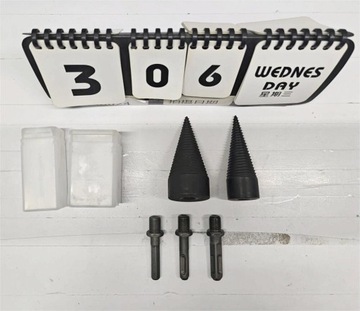 СВЕРЛО КОНИЧЕСКОЕ 32ММ+42ММ ДЛЯ РАСКОЛИВАНИЯ ДРЕВЕСИНЫ С РУЧКАМИ