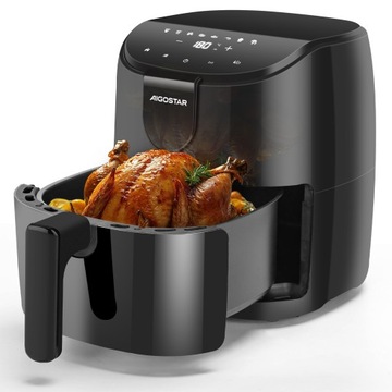 FRYTKOWNICA BEZTŁUSZCZOWA NIEPRZYWIERAJĄCA AIRFRYER DO MIĘS FRYTEK 1500W
