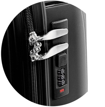 НЕБОЛЬШОЙ ДОРОЖНЫЙ ЧЕМОДАН L RGL ИЗ ПОЛИПРОПИЛЕНА С ДВОЙНЫМИ ПОВОРОТНЫМИ КОЛЕСАМИ