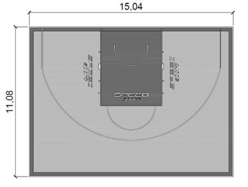Баскетбольная поверхность 3x3 Pre -Sale 2024