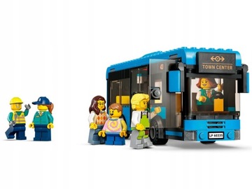 LEGO City 60335 Большой набор «Железнодорожный вокзал», 907 деталей