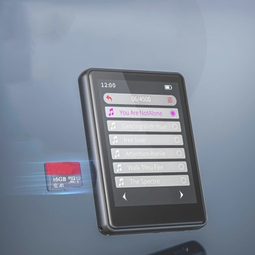 МУЗЫКАЛЬНЫЙ ПЛЕЕР HIFI MP3 MP4 16 ГБ BLUETOOTH 5.3 FM РАДИО ПОЛЬСКОЕ МЕНЮ