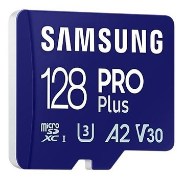 Устройство чтения карт памяти Samsung Pro PLUS microSDXC 128 ГБ UHS-I U3